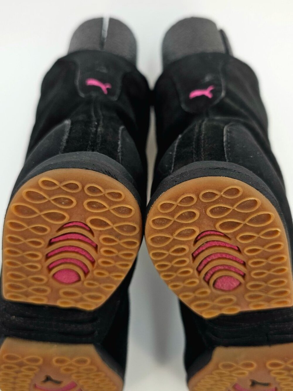 PUMA x MAHANUALA Leather Japanese Style High Shoes Sneakers Womens Size 5.5 Rare - Picture 12 of 14